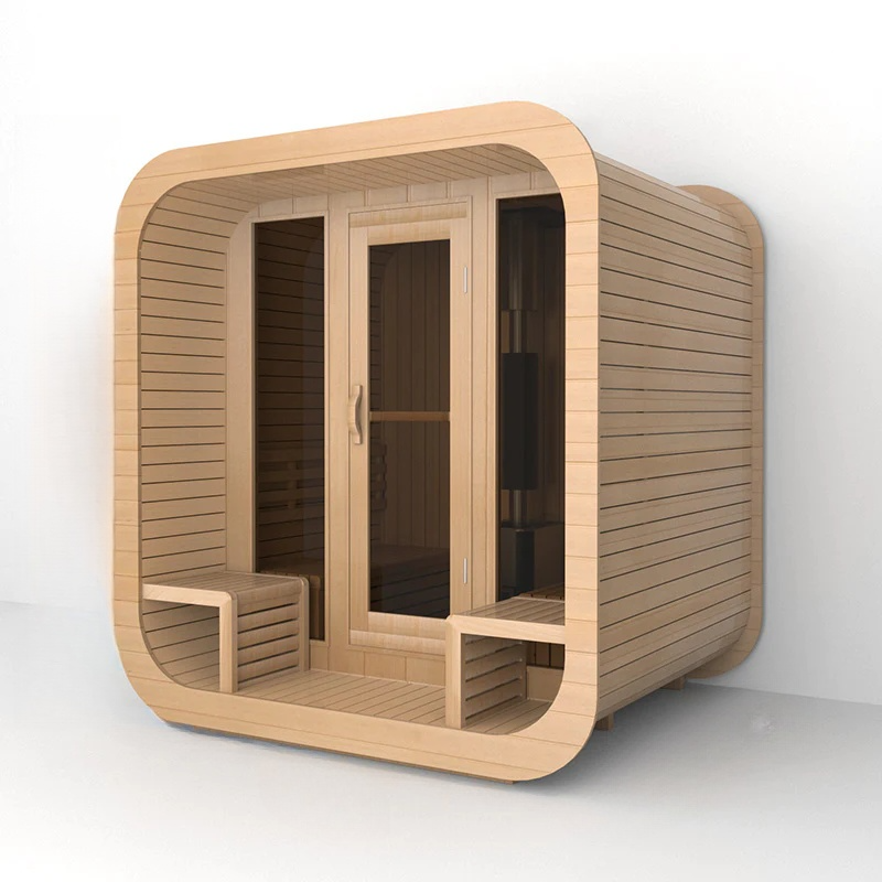 SAUNAONES® Square Sauna Minimalist Refresh 1