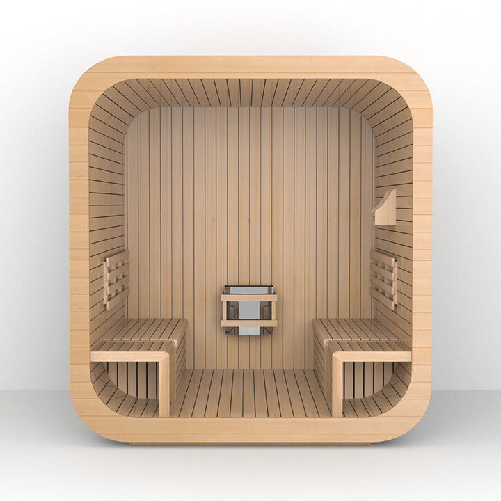 SAUNAONES® Square Sauna Minimalist Refresh 1