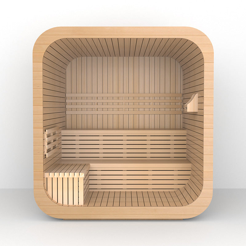 SAUNAONES® Square Sauna Minimalist Refresh 1