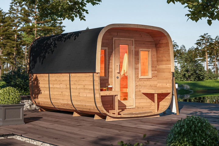 SAUNAONES® Square Sauna Minimalist Refresh 9