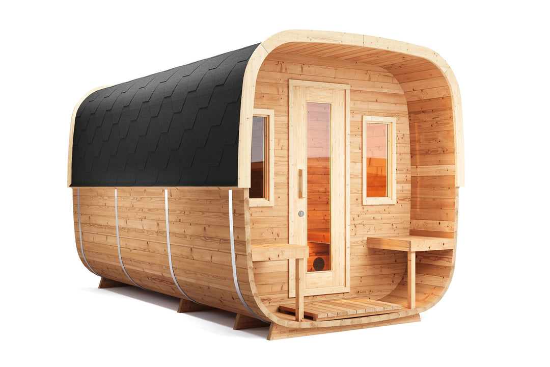SAUNAONES® Square Sauna Minimalist Refresh 9