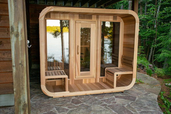 SAUNAONES® Square Sauna Minimalist Refresh 1