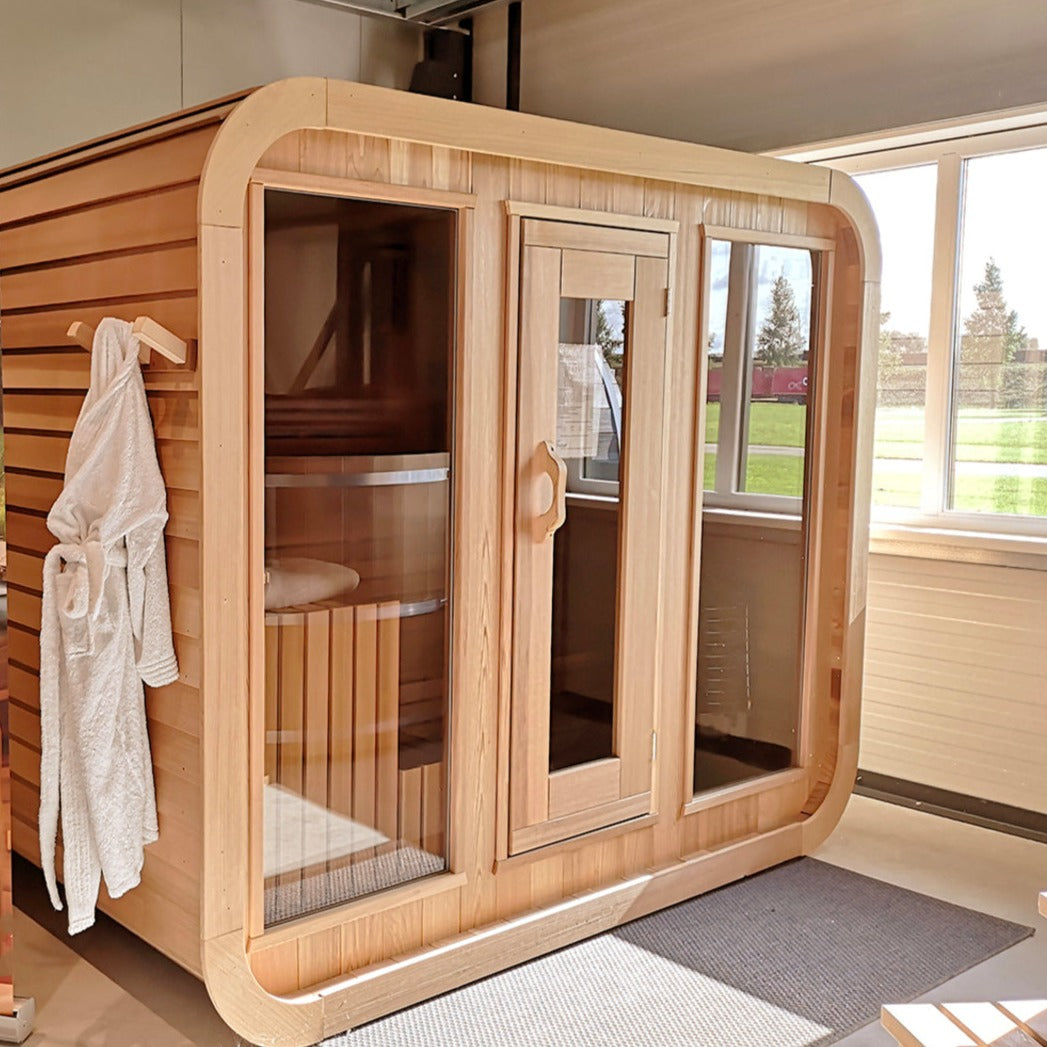 SAUNAONES® Square Sauna Minimalist Refresh 1