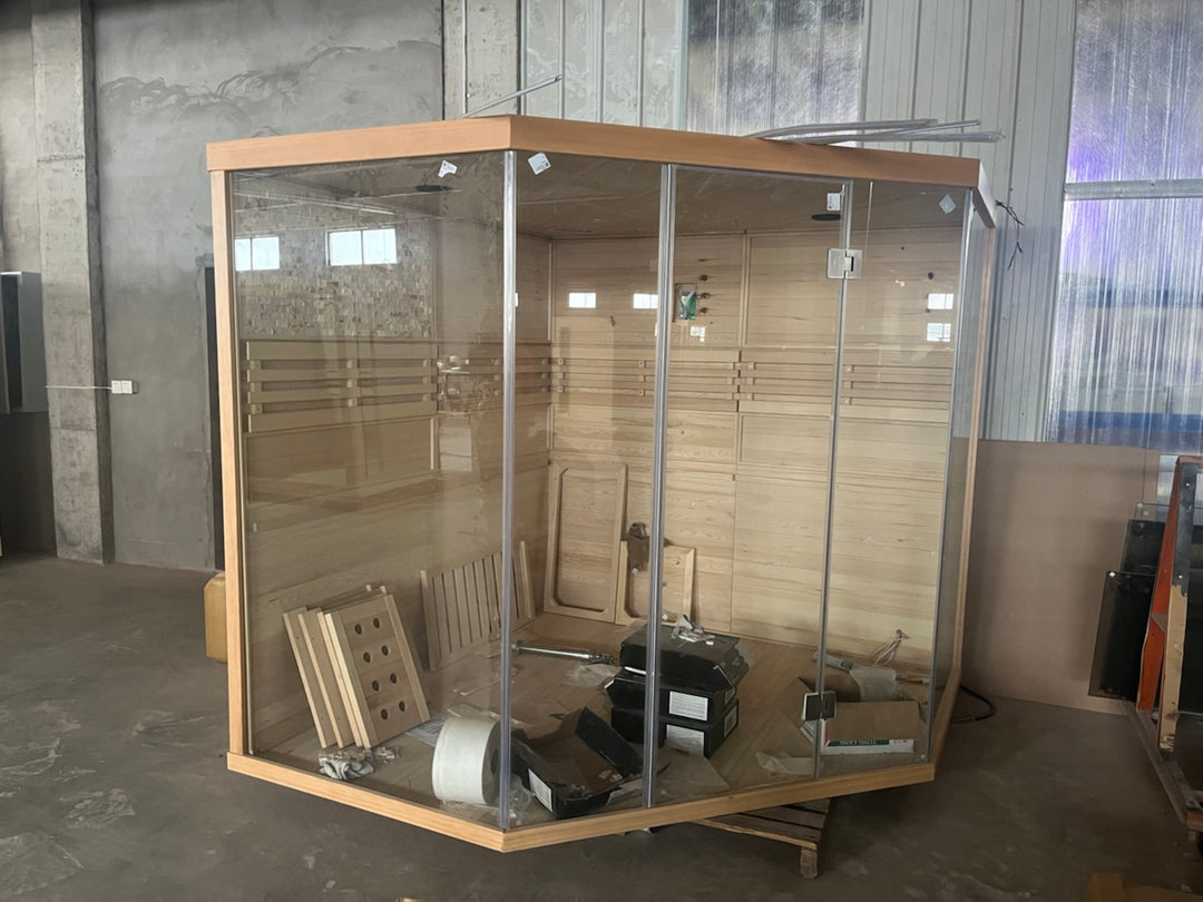 Where is the best place for an indoor sauna?