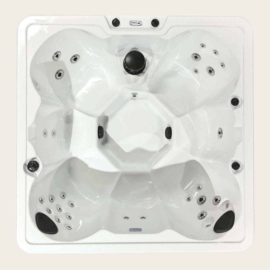 SAUNAONES® Serenity Series 6-Person Spa Hot Tub