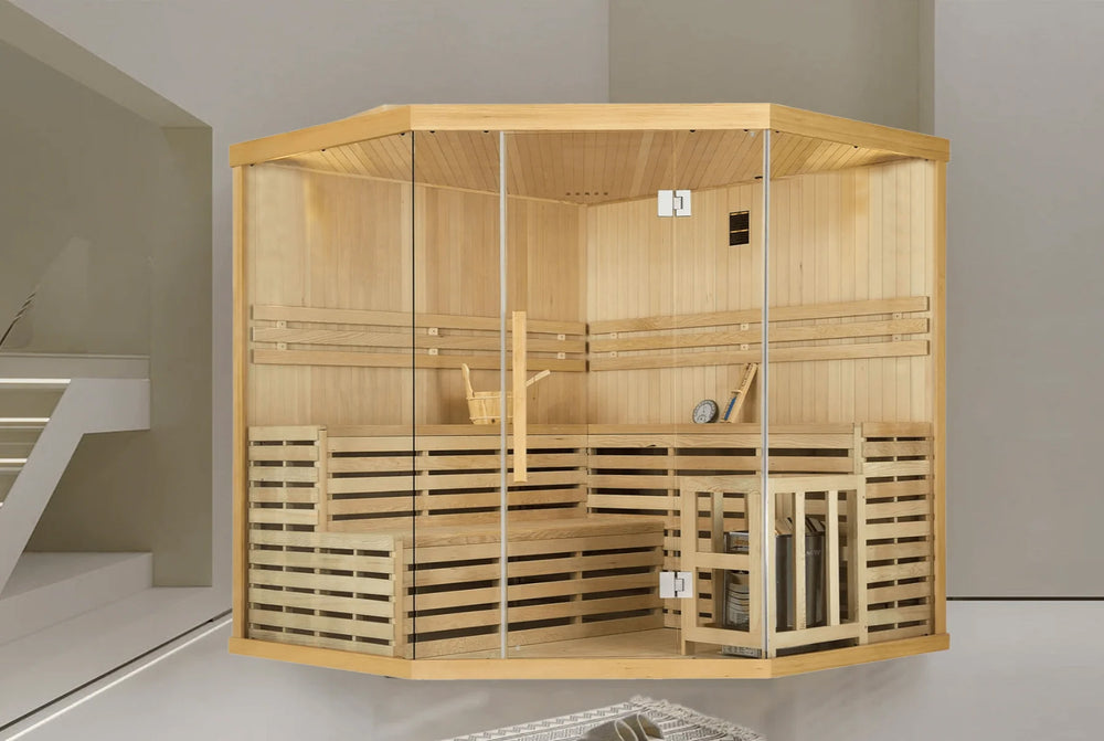SAUNAONES® Luxury Ozone Dry Far Infrared Indoor Sauna