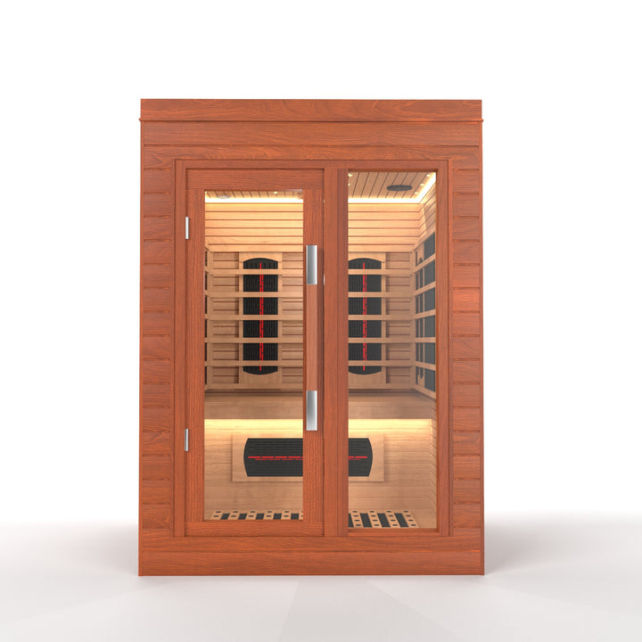 SAUNAONES® LENGTH 130CM FULL SPECTRUM LUNA INDOOR LUXURY CABIN SAUNA