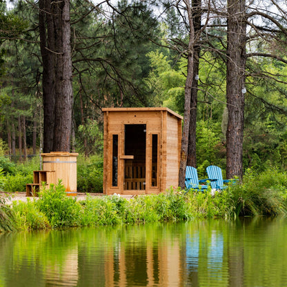 SAUNAONES® Solara Outdoor Traditional Steam Sauna