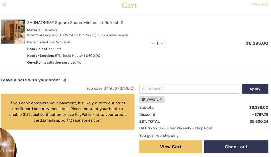 ONE2076 refresh 2-50% payment