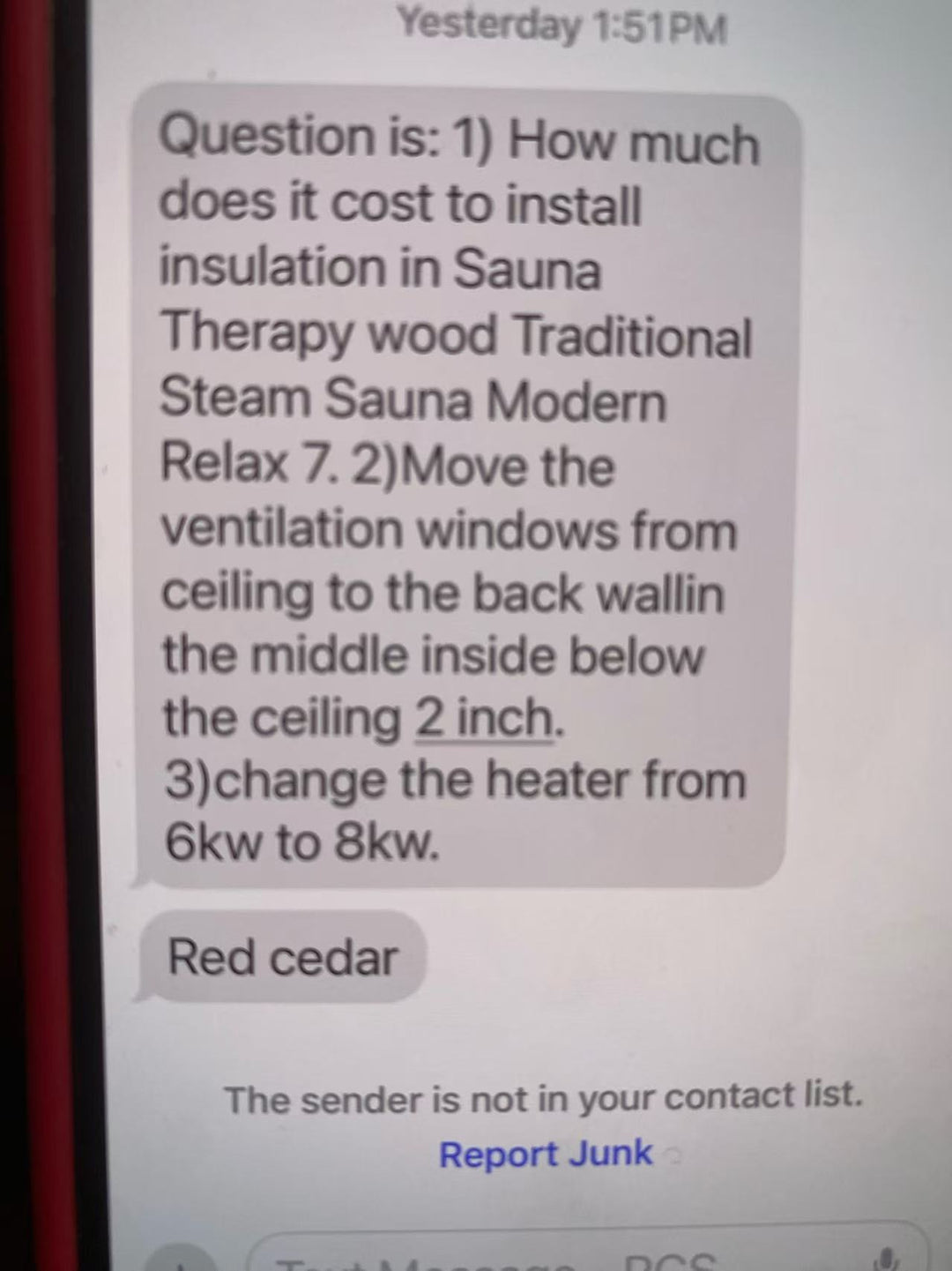 Customization Fee-for relax 7