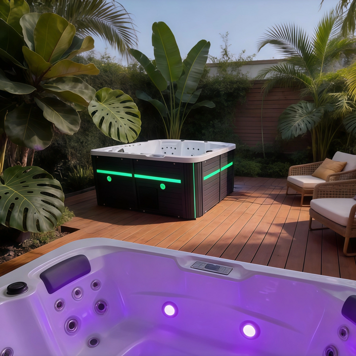 4-Person Luxury Hot Tub Spa