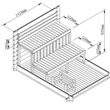 SAUNAONES® Solara Outdoor Traditional Steam Sauna