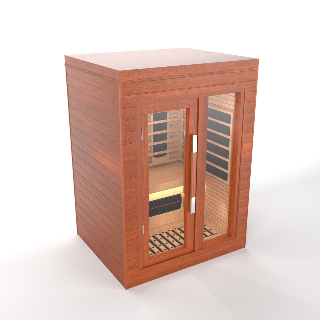 SAUNAONES® LENGTH 130CM FULL SPECTRUM LUNA INDOOR LUXURY CABIN SAUNA