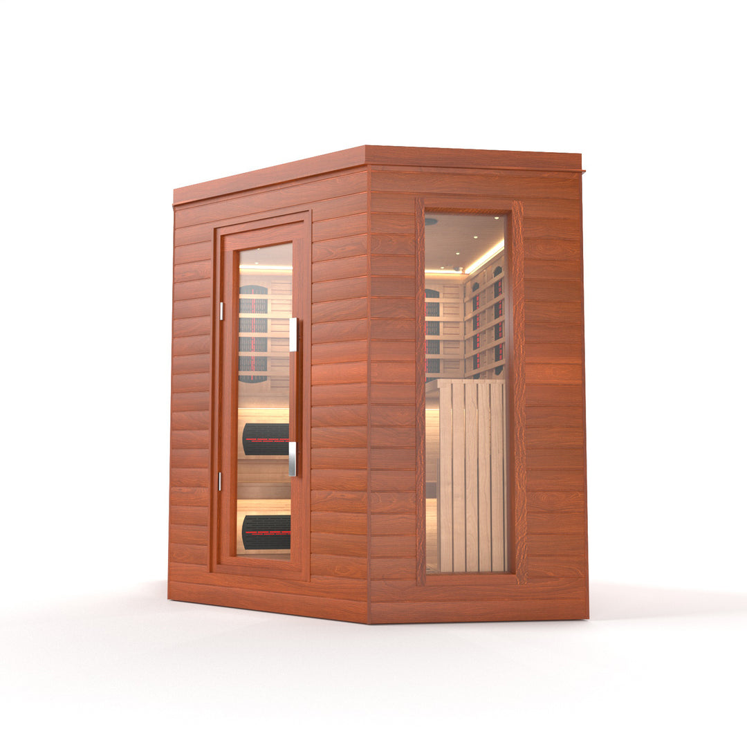 SAUNAONES®  LUNA LUXURY CABIN CORNER SAUNA