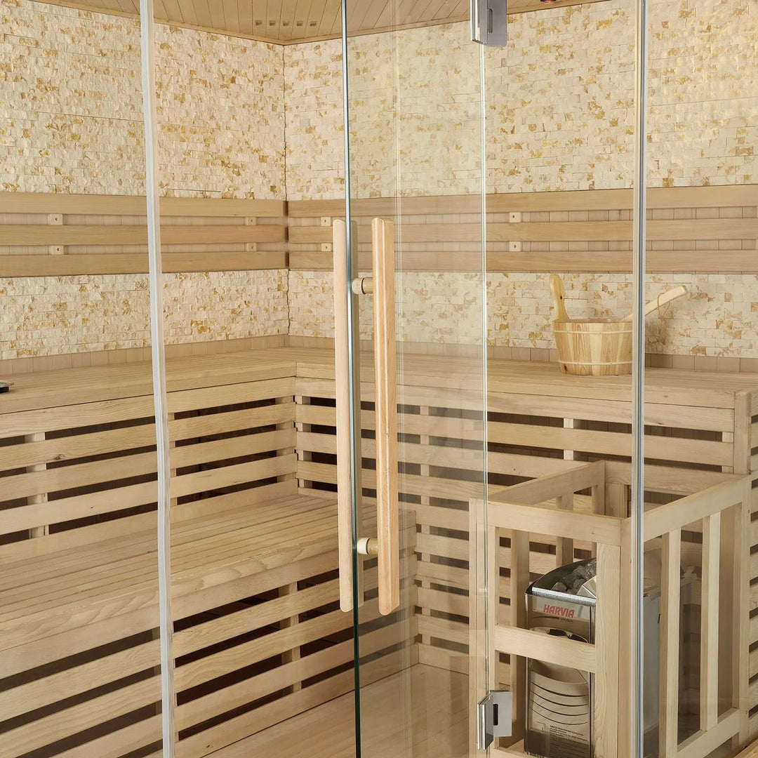 SAUNAONES® 5-6 People Traditional Steam Sauna Room Luxury 2