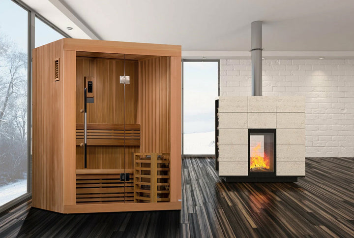 SAUNAONES® 2 Person Traditional Steam Sauna Modern Relax 1