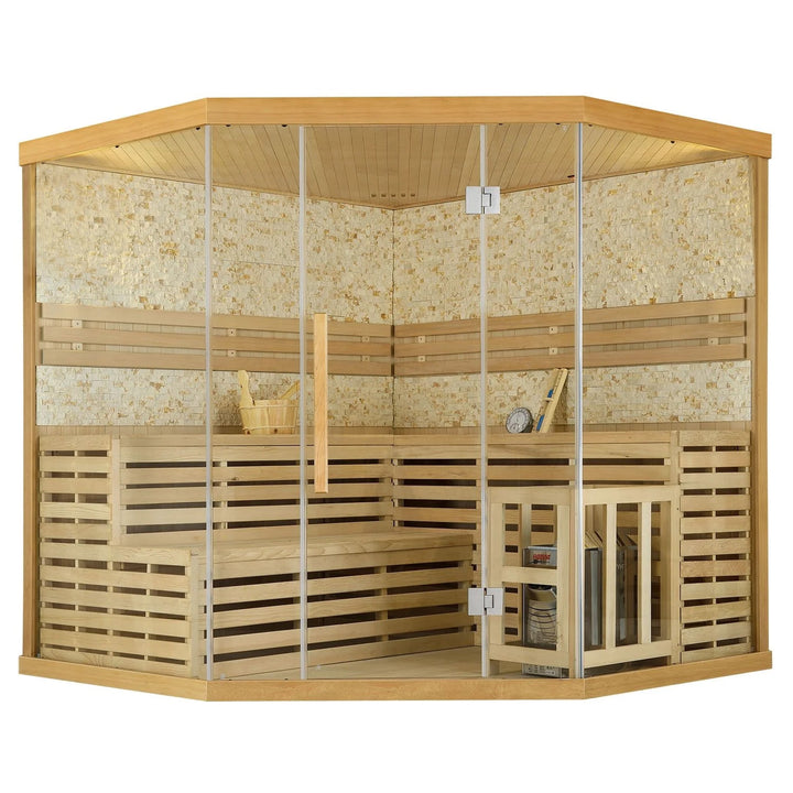 SAUNAONES® 5-6 People Traditional Steam Sauna Room Luxury 2