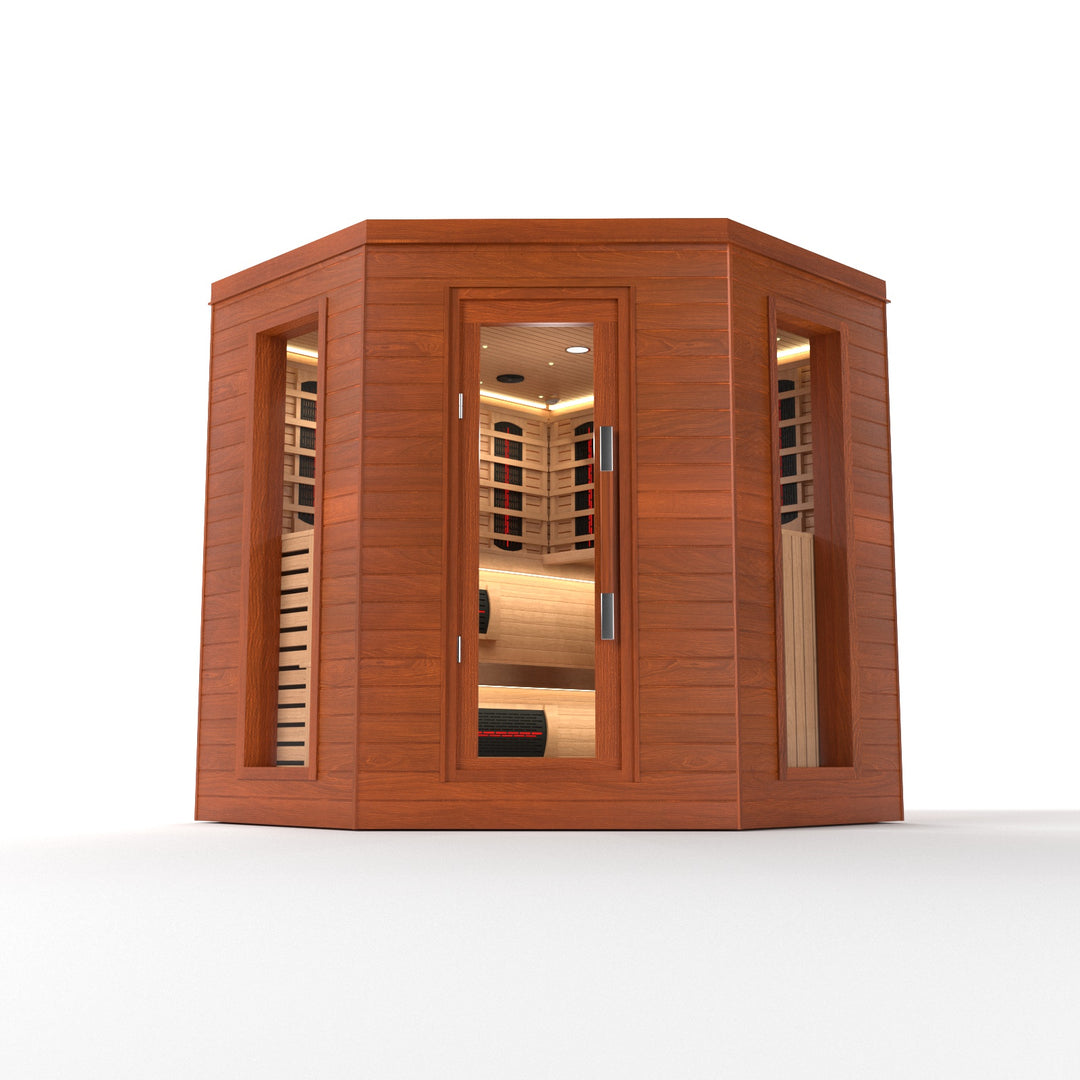 SAUNAONES®  LUNA LUXURY CABIN CORNER SAUNA