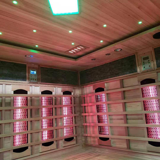 SAUNAONES® 5-6 People Traditional Steam And Far Infrared Sauna Room Luxury 4