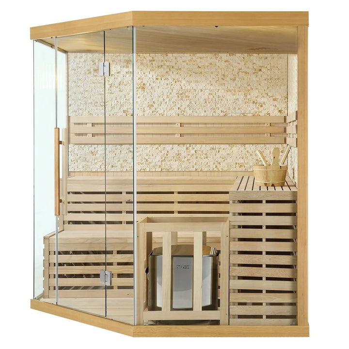 SAUNAONES® 5-6 People Traditional Steam Sauna Room Luxury 2