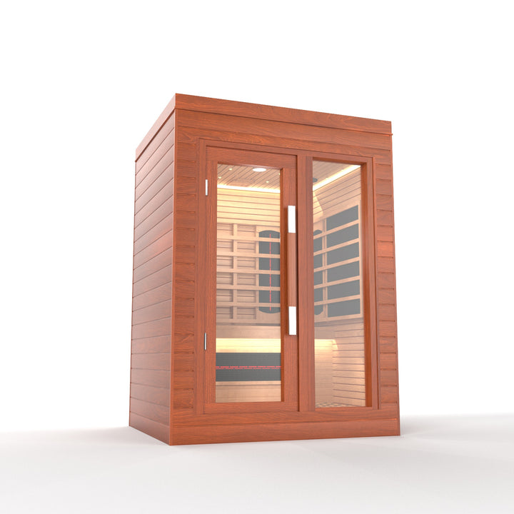 SAUNAONES® LENGTH 130CM FULL SPECTRUM LUNA INDOOR LUXURY CABIN SAUNA