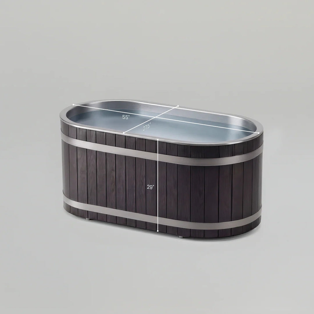 SAUNAONES® Arctic Plunge Cold Plunge Tub 2
