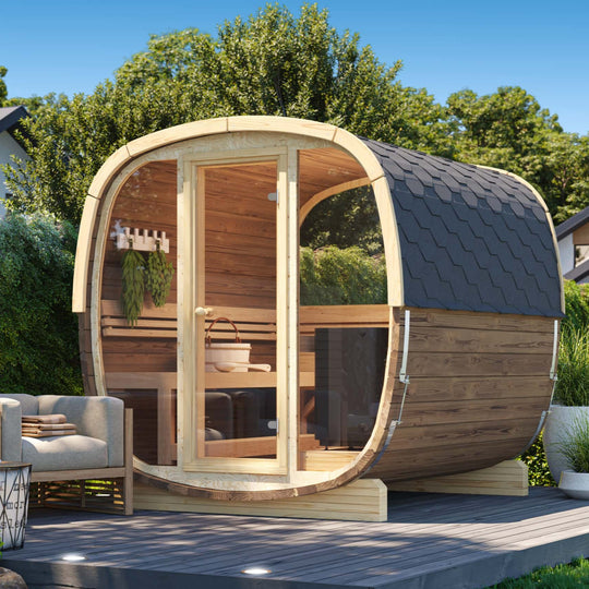 SAUNAONES® Square Sauna Minimalist Refresh 3