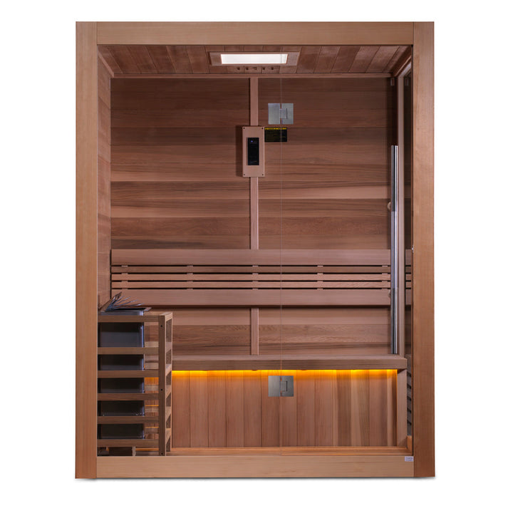 SAUNAONES® 2-3 Person Traditional Steam Sauna Modern Relax 4