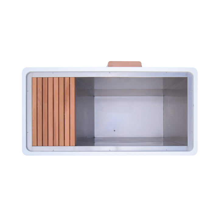 SAUNAONES® Frost Cold Plunge Tub 4