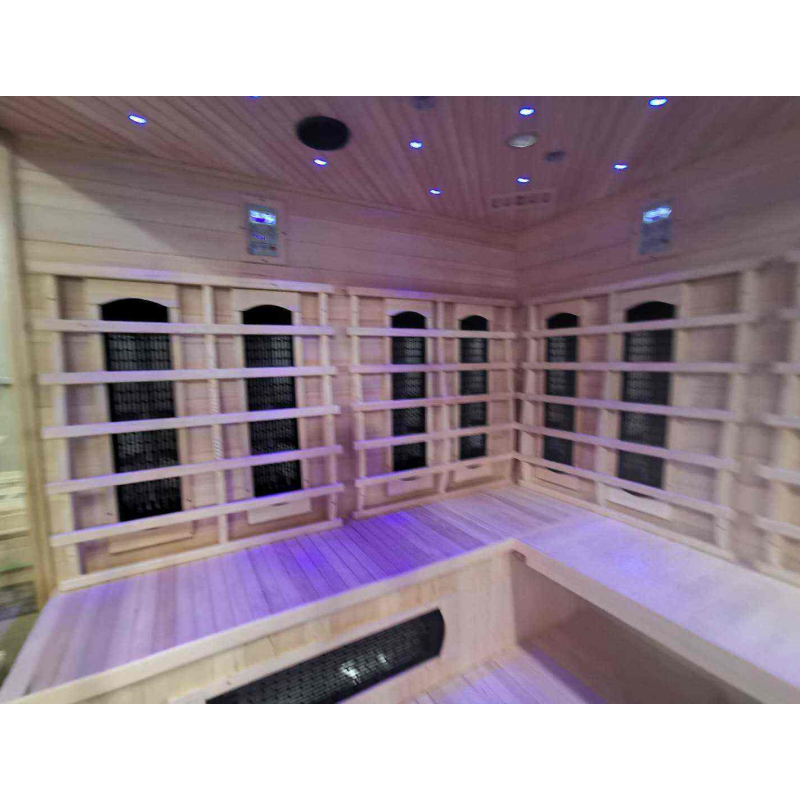 SAUNAONES® 5-6 People Traditional Steam And Far Infrared Sauna Room Luxury 4