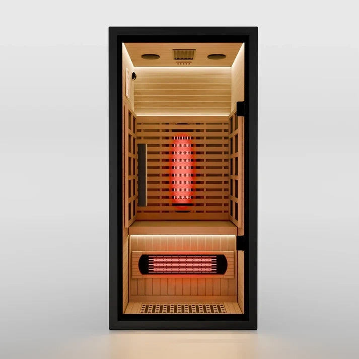 SAUNAONES® 1-Person Full-Spectrum Quartz Infrared Sauna