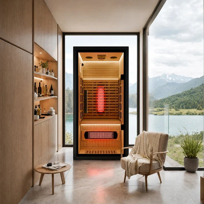 SAUNAONES® 1-Person Full-Spectrum Quartz Sauna(in stock)