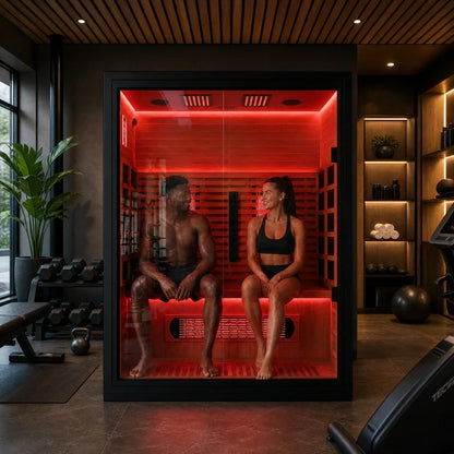 SAUNAONES® 2-Person Full-Spectrum Quartz Sauna(in stock)