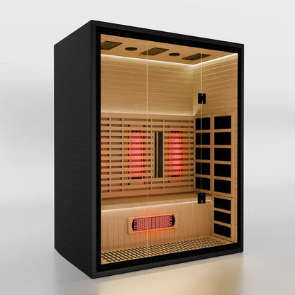 SAUNAONES® 3-Person Full-Spectrum Quartz Sauna