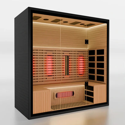 SAUNAONES® 4-Person Full-Spectrum Quartz Sauna