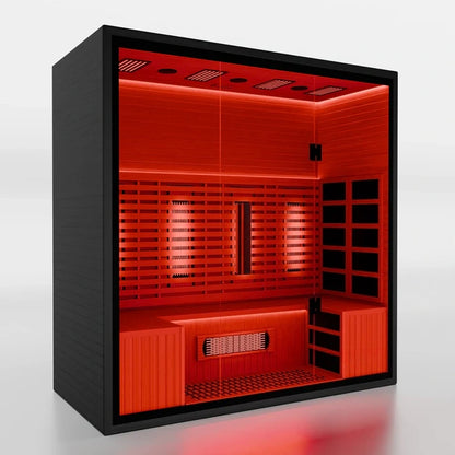 SAUNAONES® 4-Person Full-Spectrum Quartz Sauna