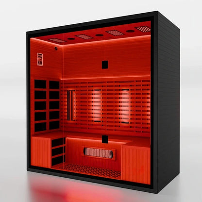 SAUNAONES® 4-Person Full-Spectrum Quartz Sauna