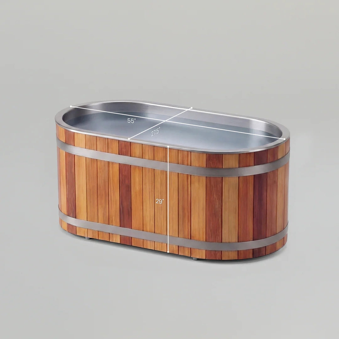 SAUNAONES® Arctic Plunge Cold Plunge Tub 2