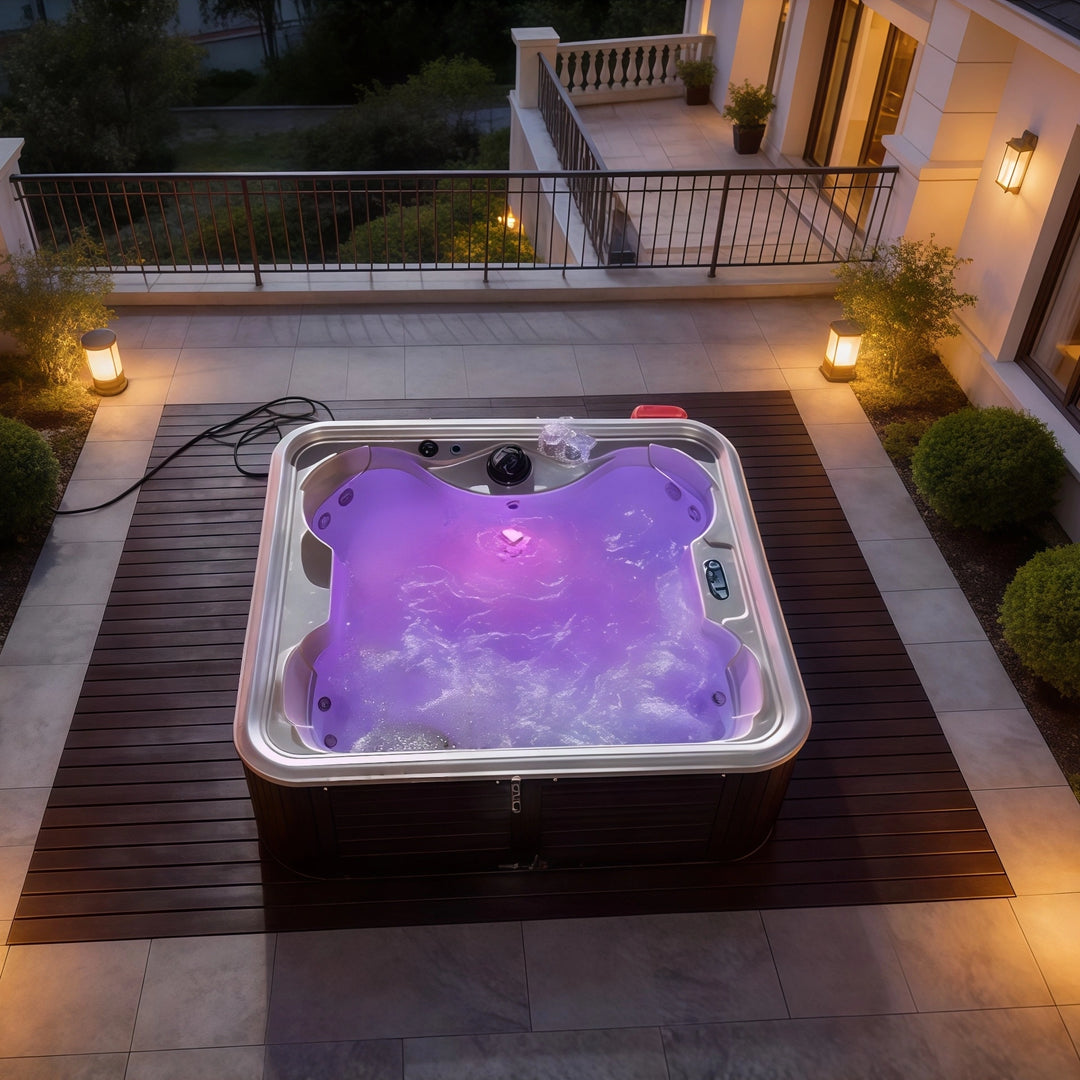 4-Person Luxury Hot Tub Spa