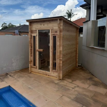 SAUNAONES® Solara Outdoor Traditional Steam Sauna
