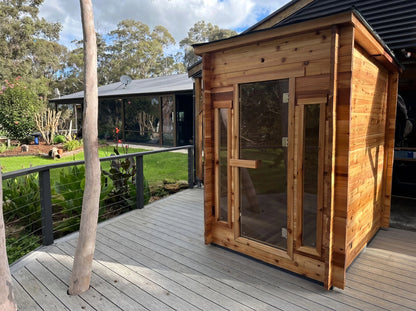 SAUNAONES® Solara Outdoor Traditional Steam Sauna