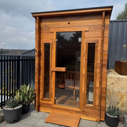 SAUNAONES® Solara Outdoor Traditional Steam Sauna