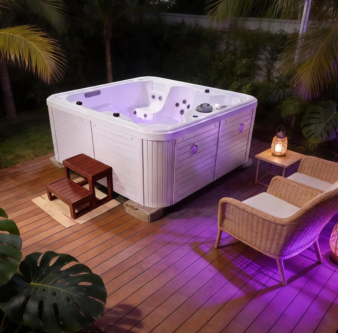 4-Person Luxury Hot Tub Spa
