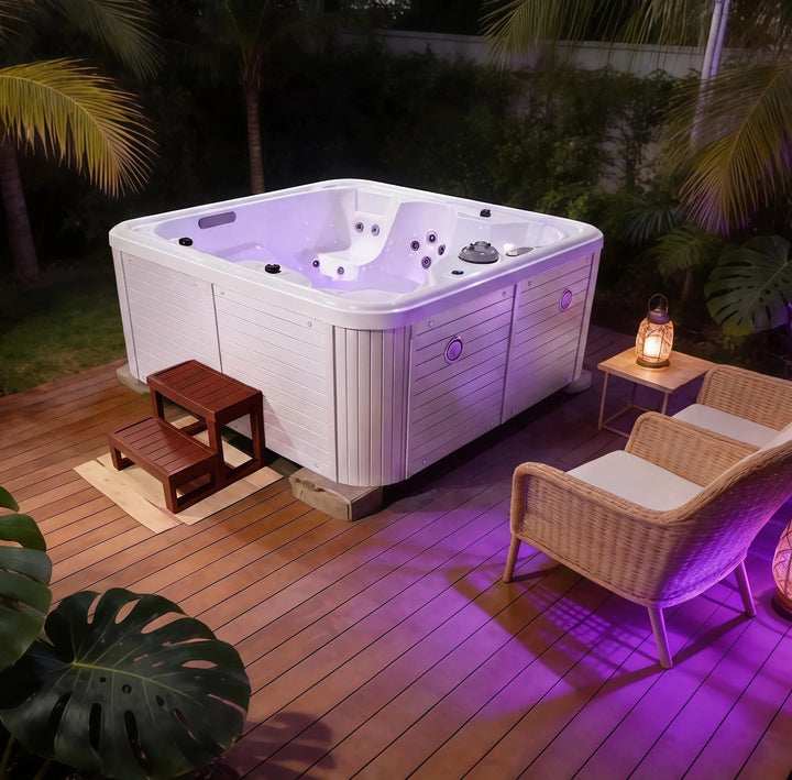 4-Person Luxury Hot Tub Spa
