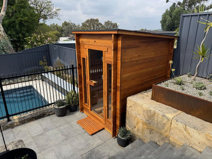 SAUNAONES® Solara Outdoor Traditional Steam Sauna