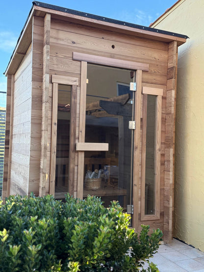 SAUNAONES® Solara Outdoor Traditional Steam Sauna