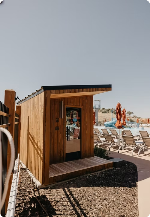 SAUNAONES® Outdoor Superior Sauna 1