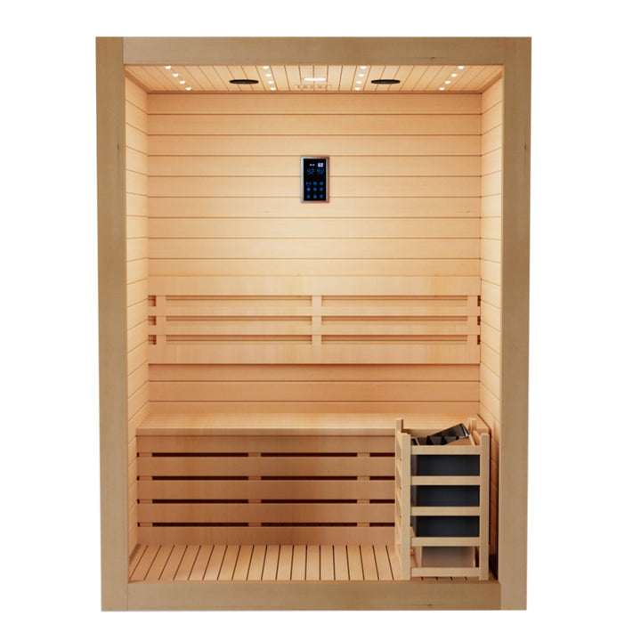 SAUNAONES® 2 Person Traditional Steam Sauna Modern Relax 1-(in stock)