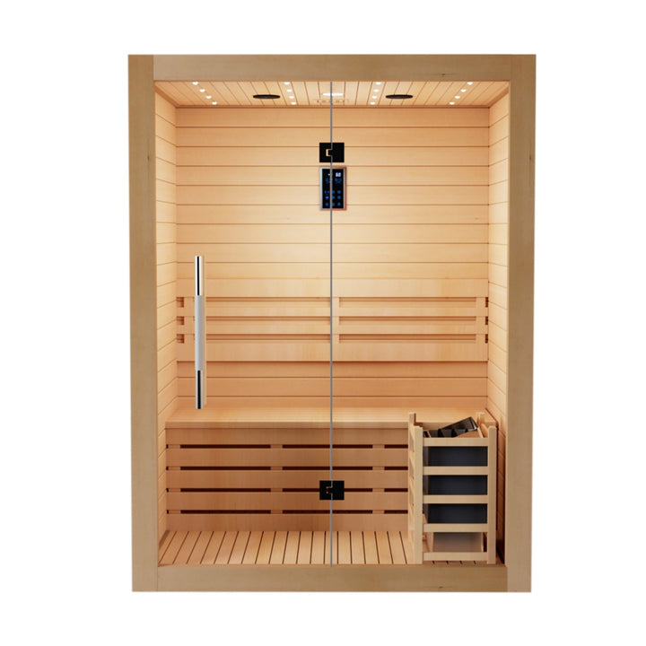 SAUNAONES® 2 Person Traditional Steam Sauna Modern Relax 1-(in stock)
