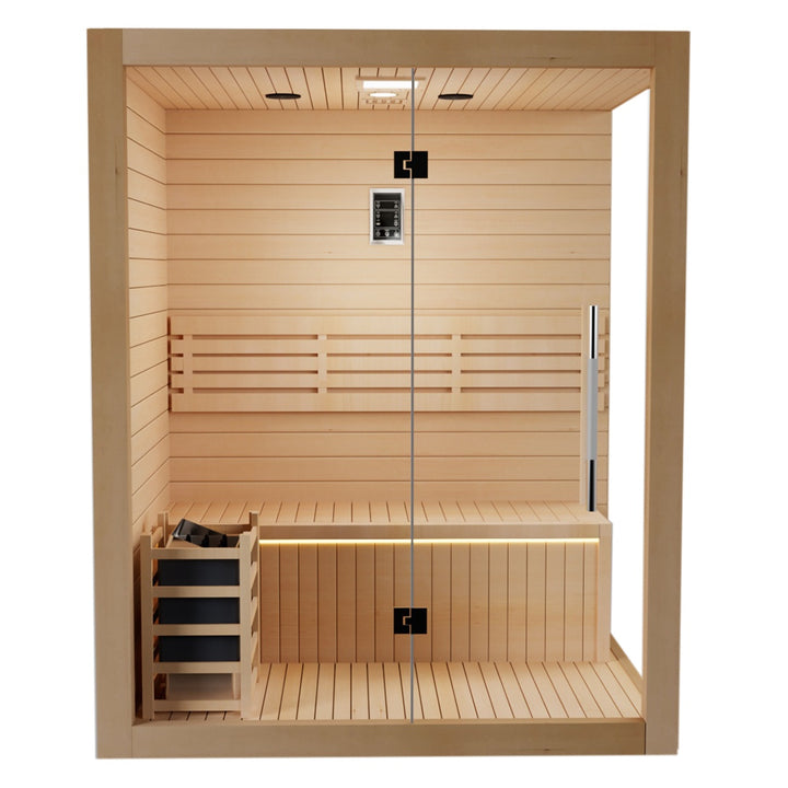 SAUNAONES® 2-3 Person Traditional Steam Sauna Modern Relax 4